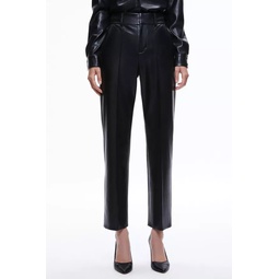Ming Vegan Leather Ankle Pant