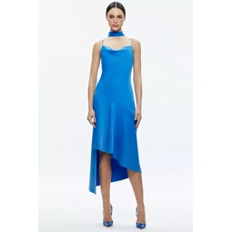 Harmony Asymmetrical Slip Scarf Dress