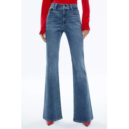 Stacey Mid Rise Bell Jean