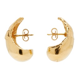Gold The Abundant Dream Hoop Earrings 241137F022001