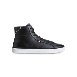 Alpha High Top Leather Sneakers