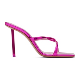 Pink Adriana Heeled 95 Sandals 241415F125000