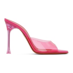 Pink Alexa Glass Slipper 105 Heeled Sandals 241415F125004