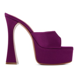 Purple Dalida 140 Heeled Sandals 241415F125042