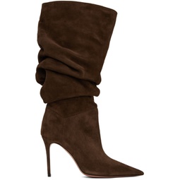 Brown Jahleel Boots 241415F114000