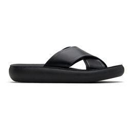 Black Thais Comfort Sandals 241674F124088