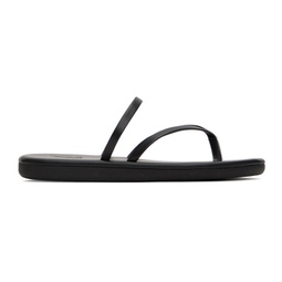 Black Flip Flop Sandals 231674F124069