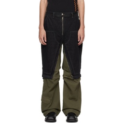 Black & Khaki Milly Jeans 241375M186011