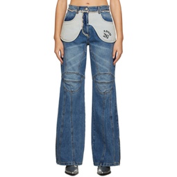 Blue Madison Contoured Jeans 241375F069002