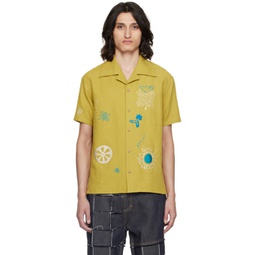 Yellow April Shirt 241375M192001