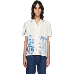 Off-White May Embroidery Shirt 241375M192010