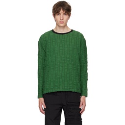 Green Raon Sweater 232375M201022
