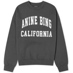 Anine Bing Miles Sweatshirt Vintage Black