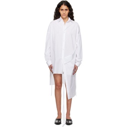 White Mala Midi Dress 241378F054000
