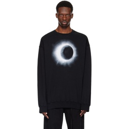 Black Wannes Eclipse Sweatshirt 241378M204001