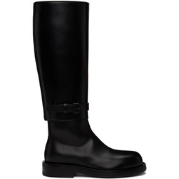 Black Ted Riding Boots 241378F115001