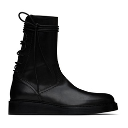 Black Victor Boots 231378M255003