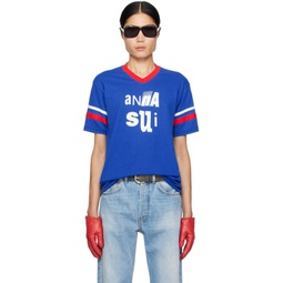 SSENSE Exclusive Blue T-Shirt 241894M213003
