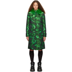 Green Camouflage Coat 232894F059002
