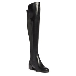 Womens Adrenna Round Toe Over-the-Knee Boots