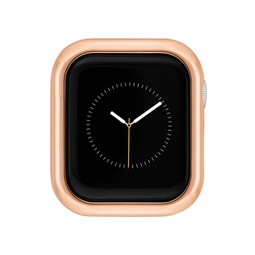 Womens Rose Gold-Tone Alloy Protective Case designed for 44mm Apple Watch