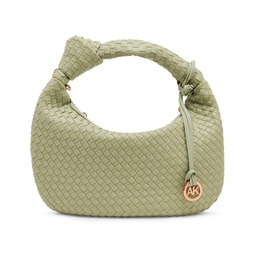 Mini Woven Shoulder Bag