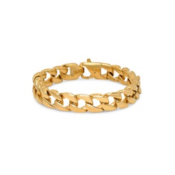 18K Goldplated Stainless Steel Chain Link Bracelet