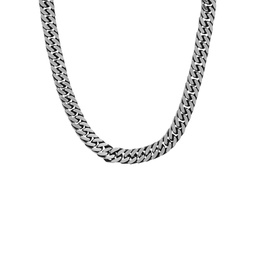 Stainless Steel Curb Link Chain Necklace