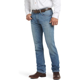 Mens Ariat M4 Low Rise Stackable Straight Leg Jeans in Sawyer