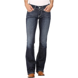 Ariat REAL Bootcut Rosey Whipstitch Jeans in Lakeshore