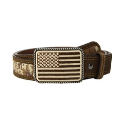 Ariat Sport Patriot with USA Flag Buckle Belt