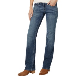 Ariat REAL Perfect Rise Madyson Straight Jeans in Arkansas