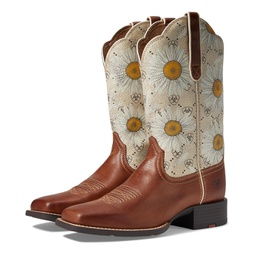 Ariat Round Up Wide Square Toe Western Boots