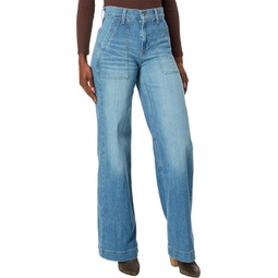 Ariat High-Rise Jazmine Wide Jeans in Irvine