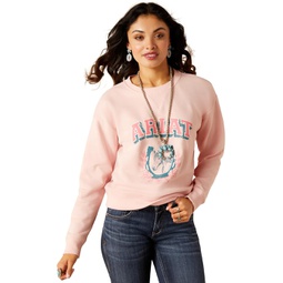 Womens Ariat College Sweatshirt