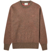 Aries Brushed Mohair Jumper Donkey