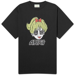 Aries Kiss T-Shirt Black