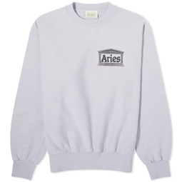 Aries Aged Temple Crew Sweat Lilac