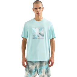 Armani Exchange Camo Jaccard Graphic Short Sleeve T-Shirt
