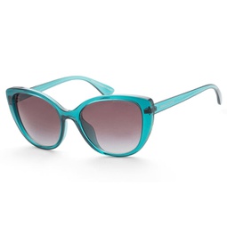 womens ax4111su-82908g fashion 54mm transparent blue sunglasses
