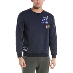 patch crewneck sweatshirt