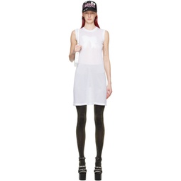 White Bow Midi Dress 241927F054003