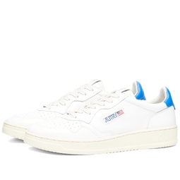 Autry 01 Low Leather Sneaker White & Blue