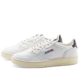 Autry 01 Low Leather Sneaker White & Black