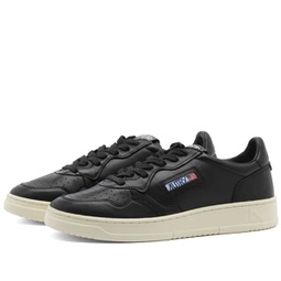 Autry 01 Goat Leather Sneaker Black