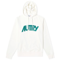 Autry Chest Logo Popover Hoody White