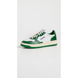 Medalist Low Top Leather Sneakers