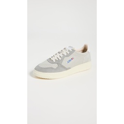 Mixed Suede Medalist Low Sneakers