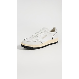 Leather Golf Low Sneakers