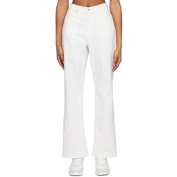 White Sly Jeans 231307F069002